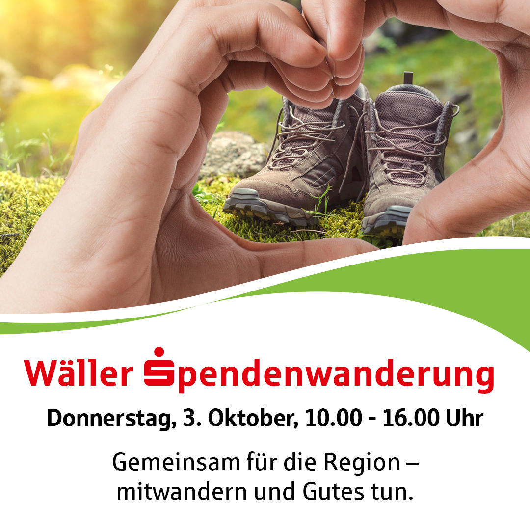 Wäller Spendenwanderung 2024: Gemeinsam Wandern und Gutes tun!